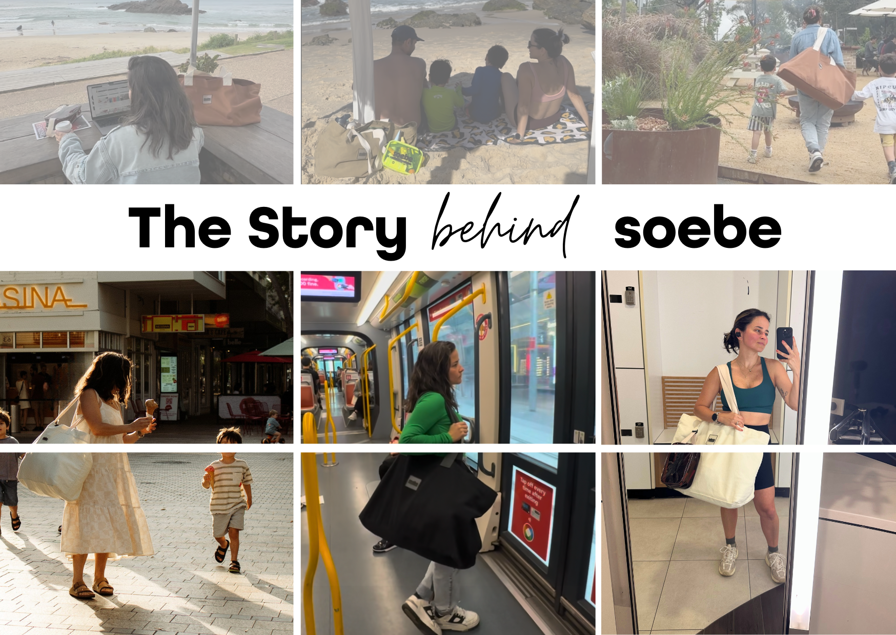 Life moves fast, our bags should keep up.