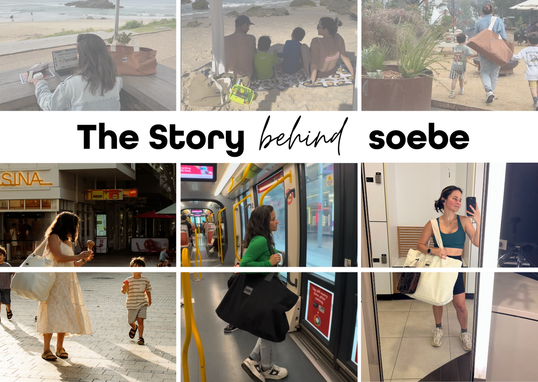 soebe started with a simple idea: life moves fast, and our bags should keep up.